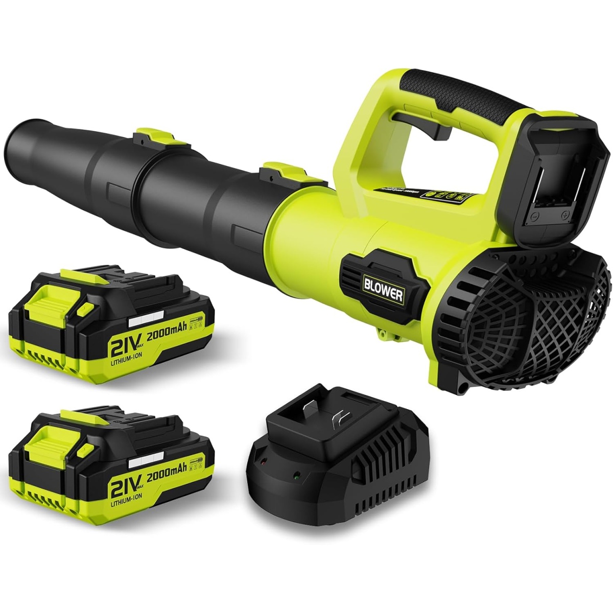 LEAPUL Leaf Blower with 1 Hour Fast Charger LP69